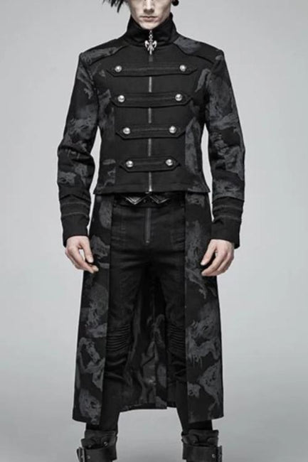 Punk Dragon Trench Coat